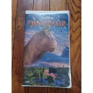 Walt Disney "Dinosaur" VHS 2001 Animated Movie Vhs Tape